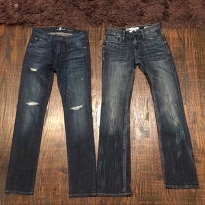 SOLD - Men’s Jeans 7 For Mankind & Buckle’s BKE